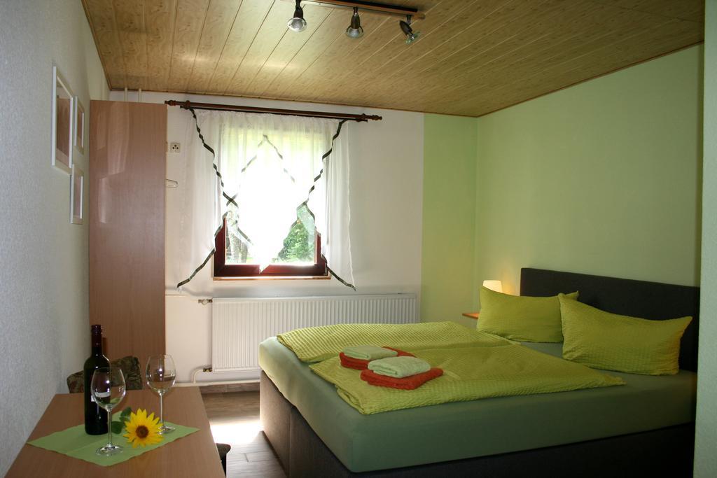 Pension Waldschanke Geyer Bagian luar foto