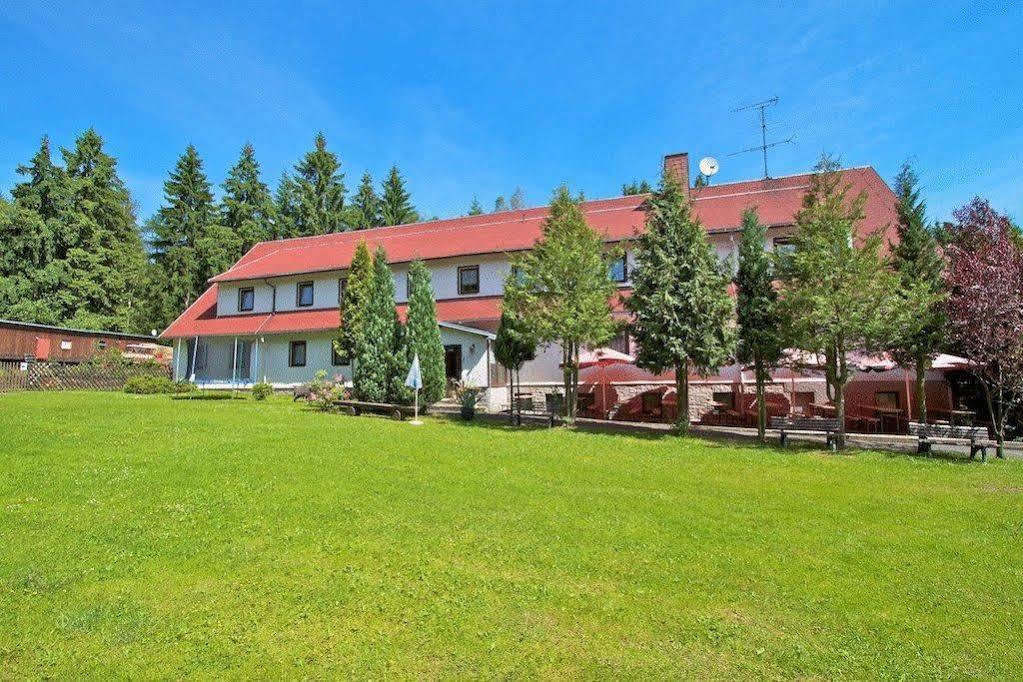 Pension Waldschanke Geyer Bagian luar foto
